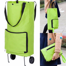 Load image into Gallery viewer, Portable Shopping Trolley Bag With Wheels!