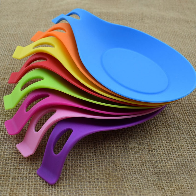 Silicone Spoon Rest Pad!