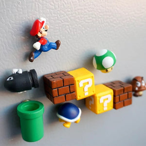 The Coolest Super Mario Fridge Magnets!